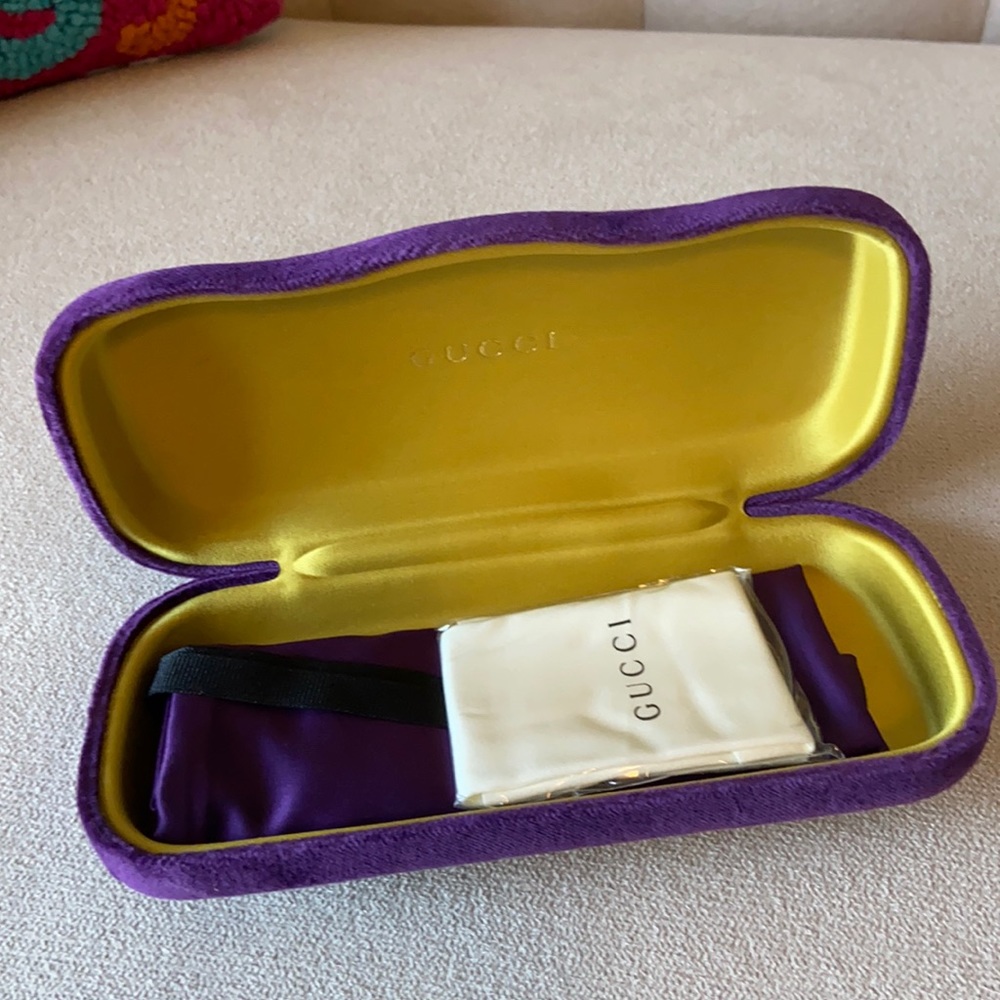 NWT Authentic Gucci 53mm Rectangle Sunglasses - Picture 10 of 10